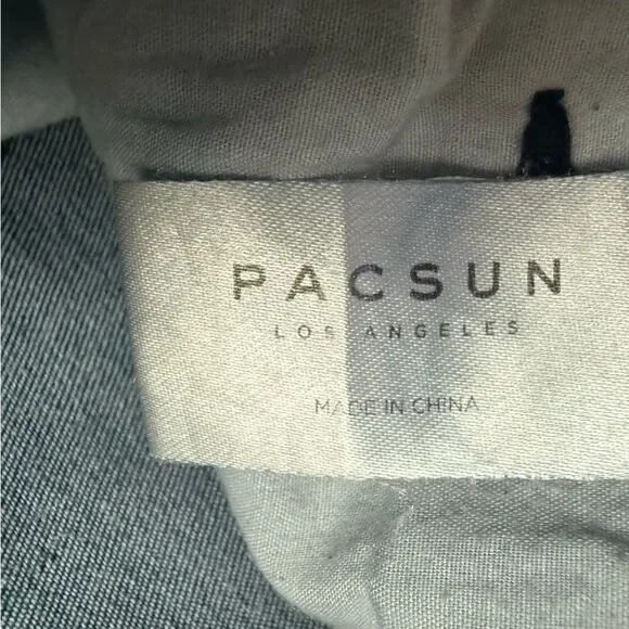 PacSun High Rise Jegging Blue Skinny Jeans with Distressed Details - Picture 6 of 7